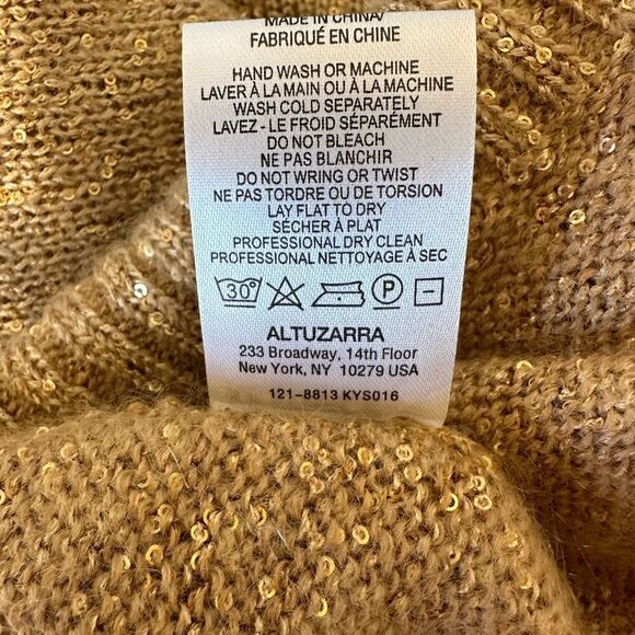 Altuzarra Isa Sequin Crop Cardigan size large, NWT - Picture 11 of 13